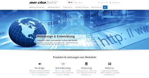 Medialekt Homepage