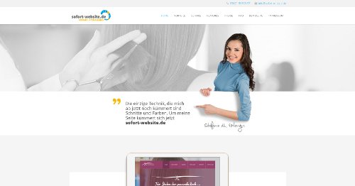 sofort-website.de Sofort Website Homepage